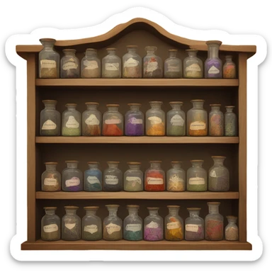 Apothecary  sticker