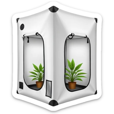 small grow tent sticker