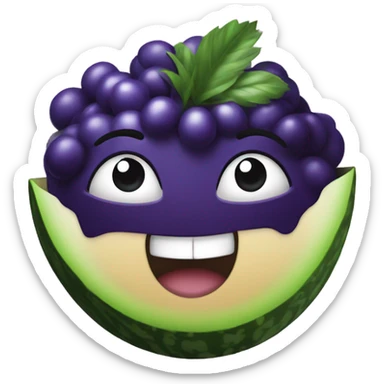 açaí fruta sticker