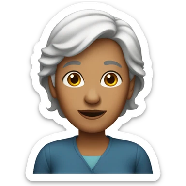 "60 year old woman" sticker