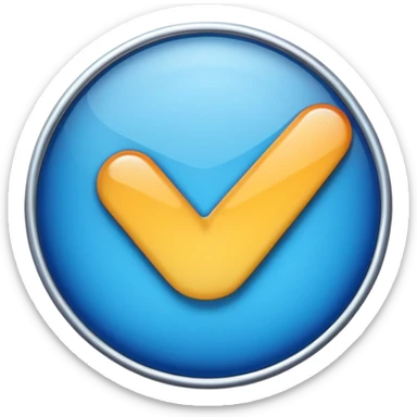 Make me a Instagram blue tick emoji full realistic more like genuine verified badge sticker