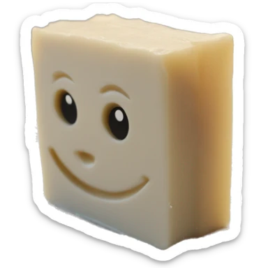 Homemade soap sticker