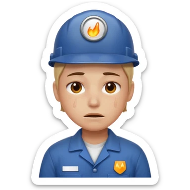 CANSADO LLEGANDO DE TRABAJO ESAUTO sticker