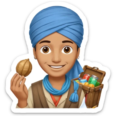 Desert Trader, with trading items sticker