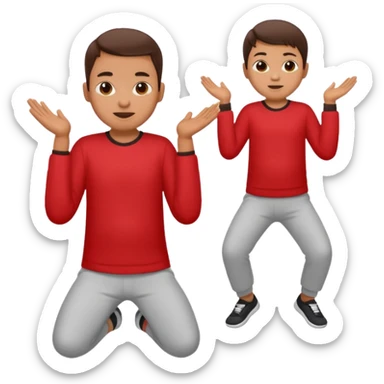 Somebody doing to baby boo dance sticker