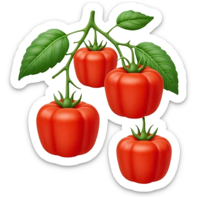 Fai un miscuglio di pomodoro fresco, cipolla, basilico e origano tutti tagliati sticker