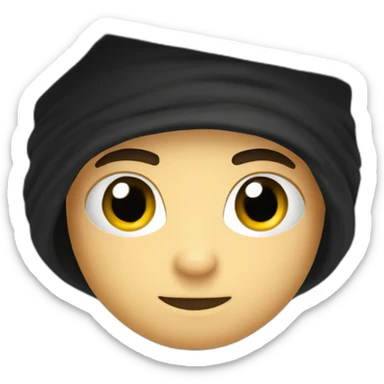 Ninja sneaking in through ceiling sticker