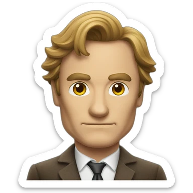 conan detective sticker