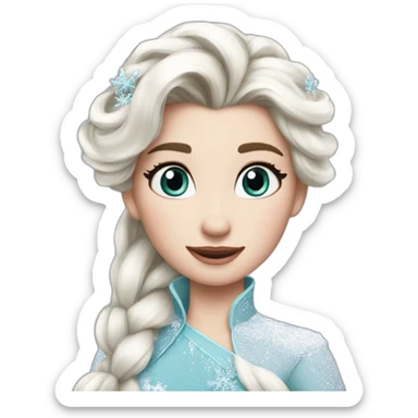 Reine des neiges sticker