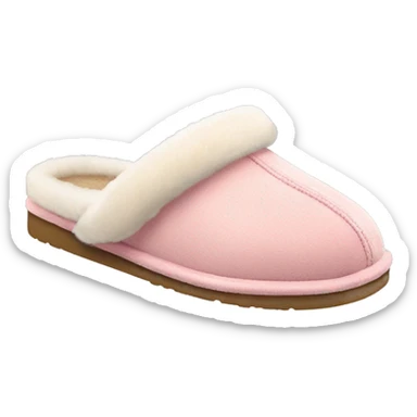 UGG slippers light pink sticker
