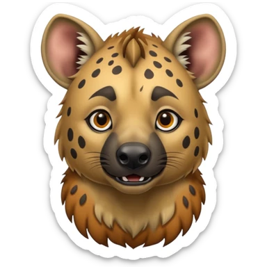 Hyena sticker