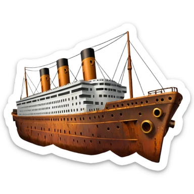 Make the Titanic sticker