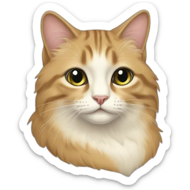 fantine-cat sticker