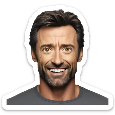 Hugh Jackman sticker