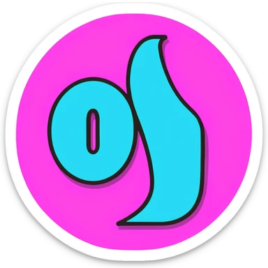 Minimalist sticker with white 'tt' letters on a black circle with cyan, magenta, and yellow dots below, NEW DROP text with street style influence sticker