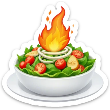 Salade of Fire  sticker