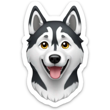 huskie sticker