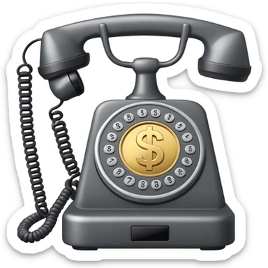 a coin phone from telekom. mostly found in germany sticker