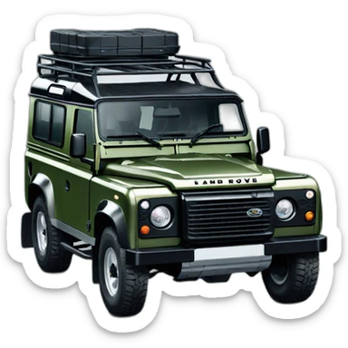 Land rover defender sticker