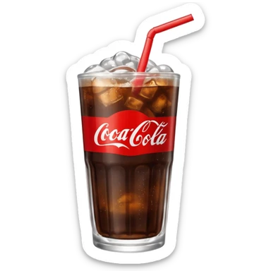 Mcdonald's  coke sticker