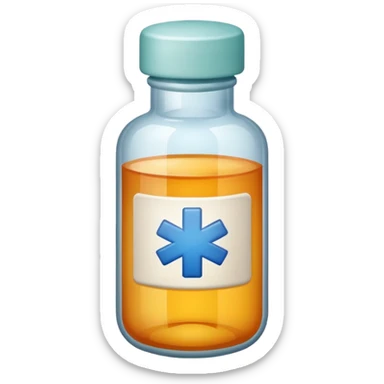 medical pain medication sticker