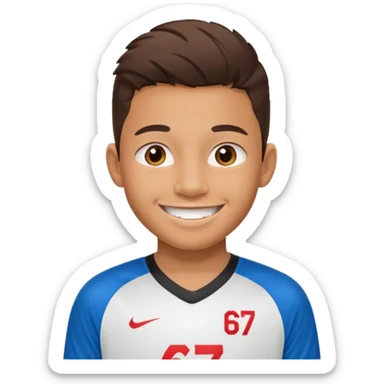 67 mason kid sticker