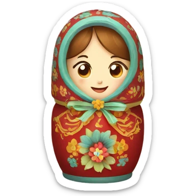 matryoshka sticker