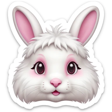 Cute Mama bunny sticker