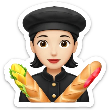 french culture sticker