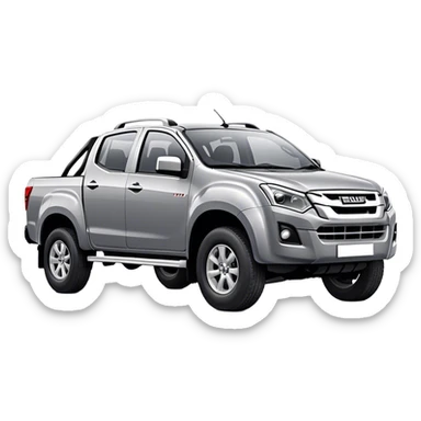 Isuzu D-MAX - Isuzu (Model Year: 2024) (Iconic colour: Grey) sticker