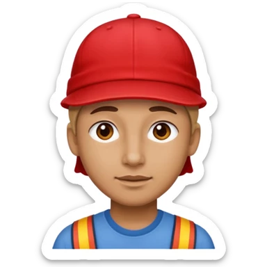 Red cap on a person that says USA on the hat sticker