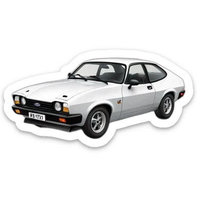 LOGO Ford Capri sticker