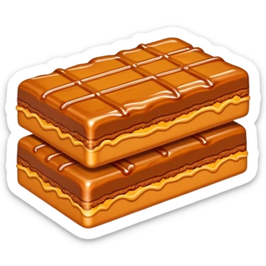 Salted caramel butterfinger bar sticker