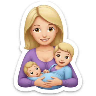 breastfeeding mom sticker