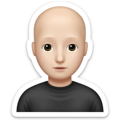 sugeneruok moteri galva be veido ir plauku sticker