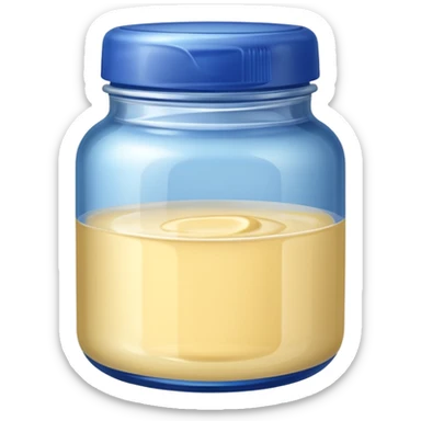 generate an ios genmoji of a vaseline sticker