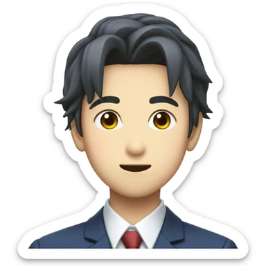 Shinji hirako sigma face sticker