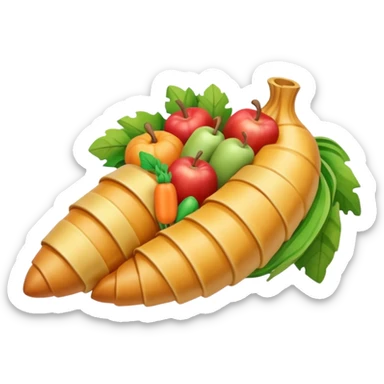 3D icon symbolizing generosity and spending freely, food app context, single object, modern and clean style, soft lighting, isolated, no background
 sticker