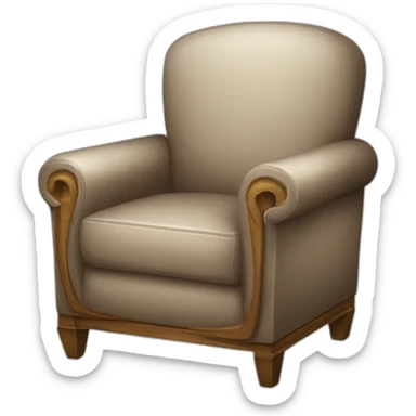 Sillón orejero sticker