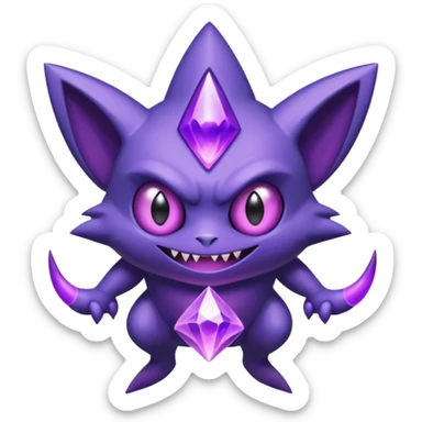 Sableye-Haunter-Litwick-Noibat-fusion sticker