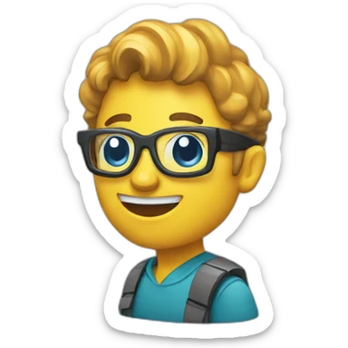 creation icon design sticker