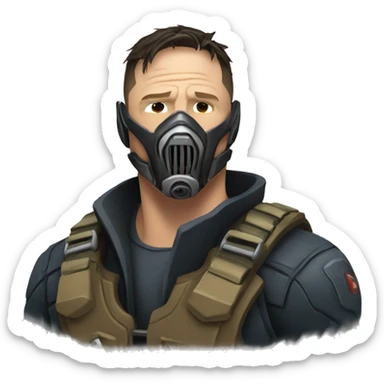 Bane Tom Hardy sticker