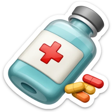 medical pain medication sticker