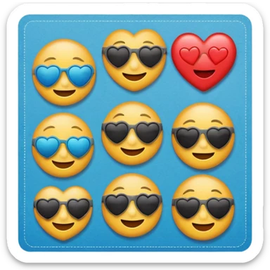 make a 7 emoji for a scratch card sticker