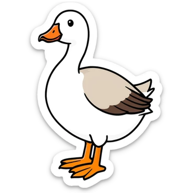 Goose sticker