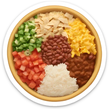 mucho burrito bowl  sticker