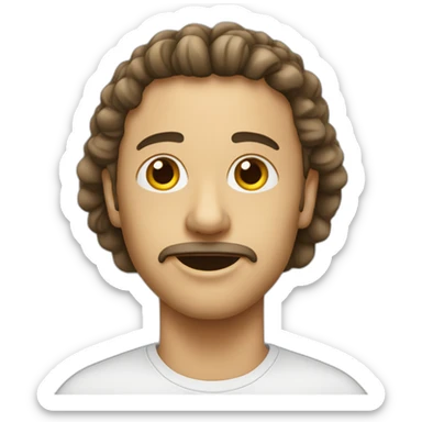 Personne qui fait un tabe sticker