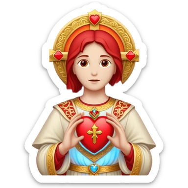 sagrado corazón de Jesús  sticker
