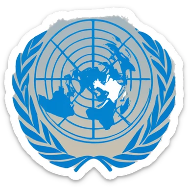 The United Nations Organization sticker