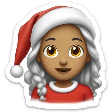 Santa’s granddaughter  sticker